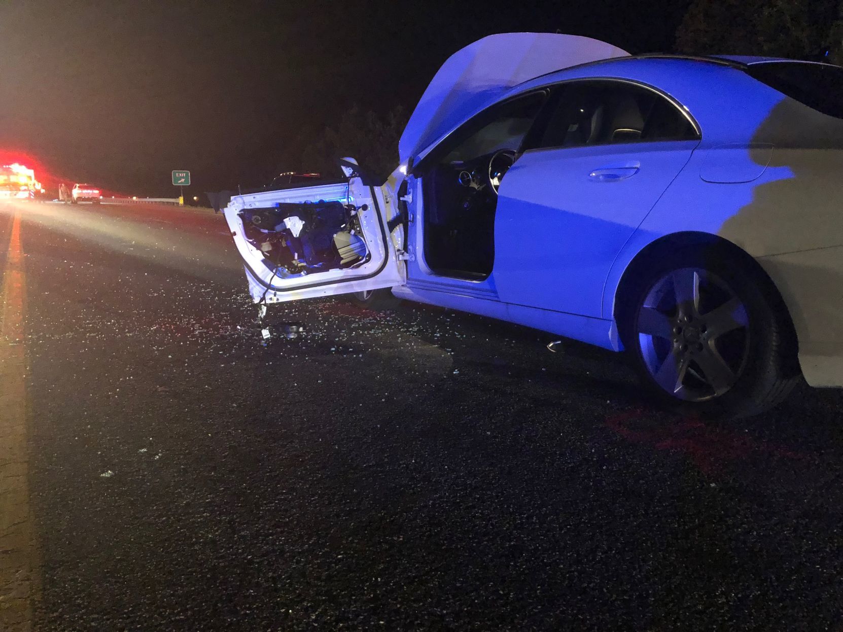 Crash scene